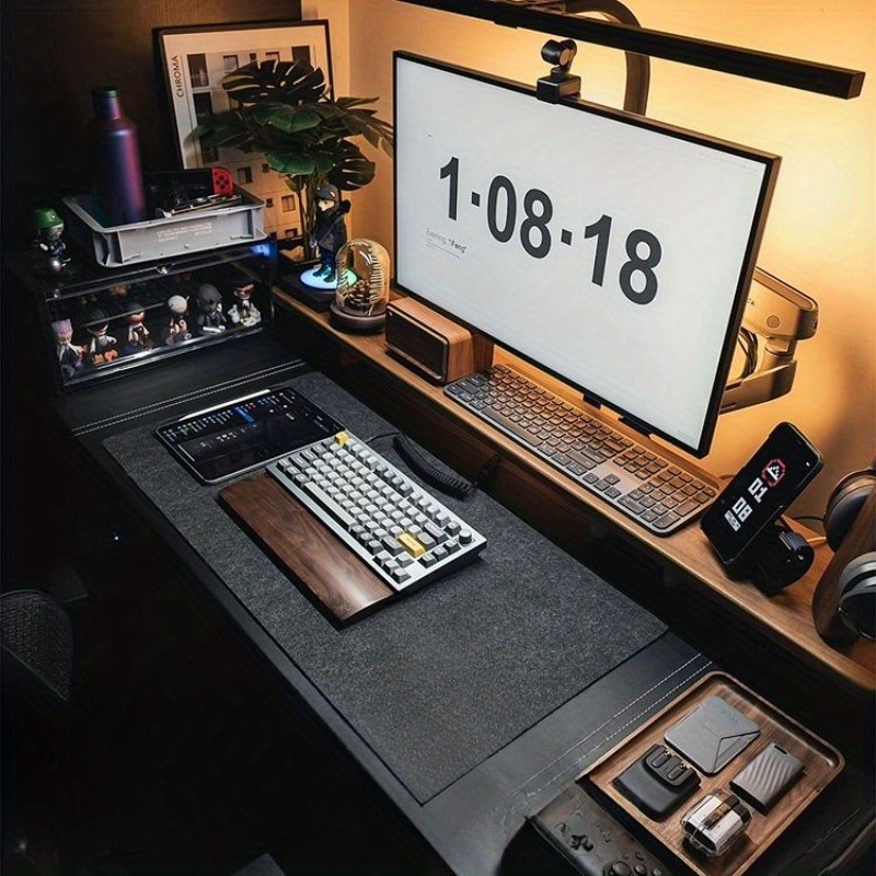 Desk Mat Mouse Pad Extra Large Felt - Очень большой фетровый коврик для мыши