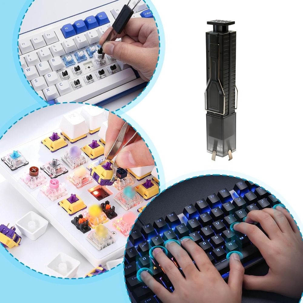 Keycap Puller Switch Puller 2 In 1 - Многофункциональный инструмент 2-в-1 для снятия клавиш