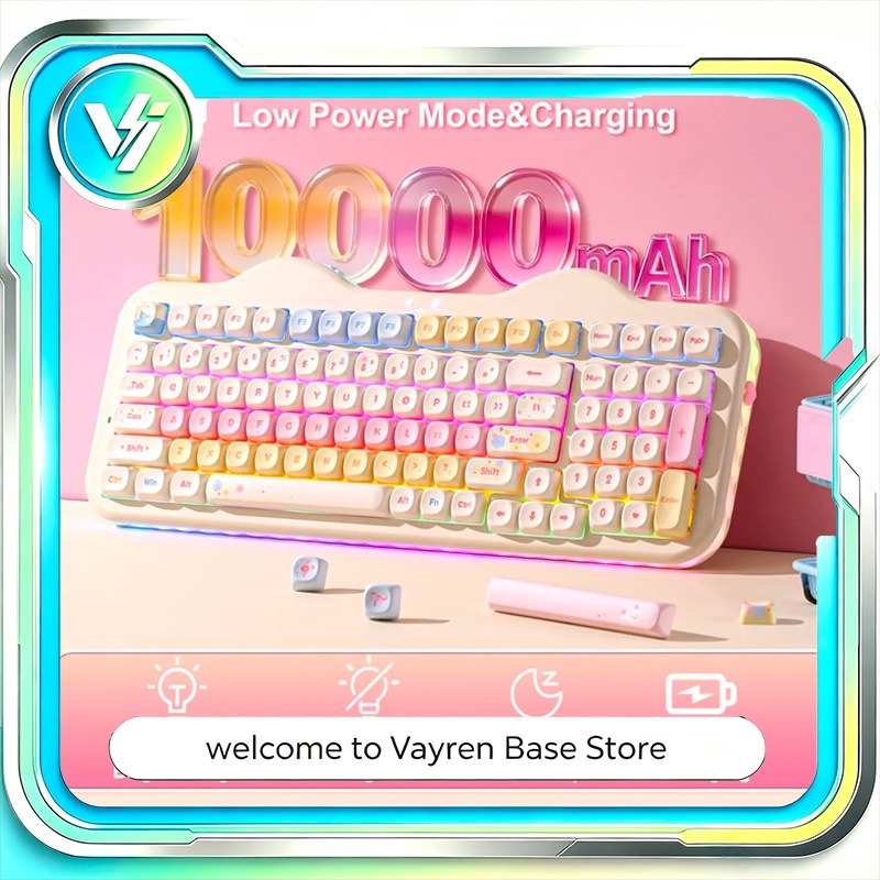 Mechanical Numpad Hot Swap Rgb Wireless - Беспроводная механическая клавиатура C98 Cake с