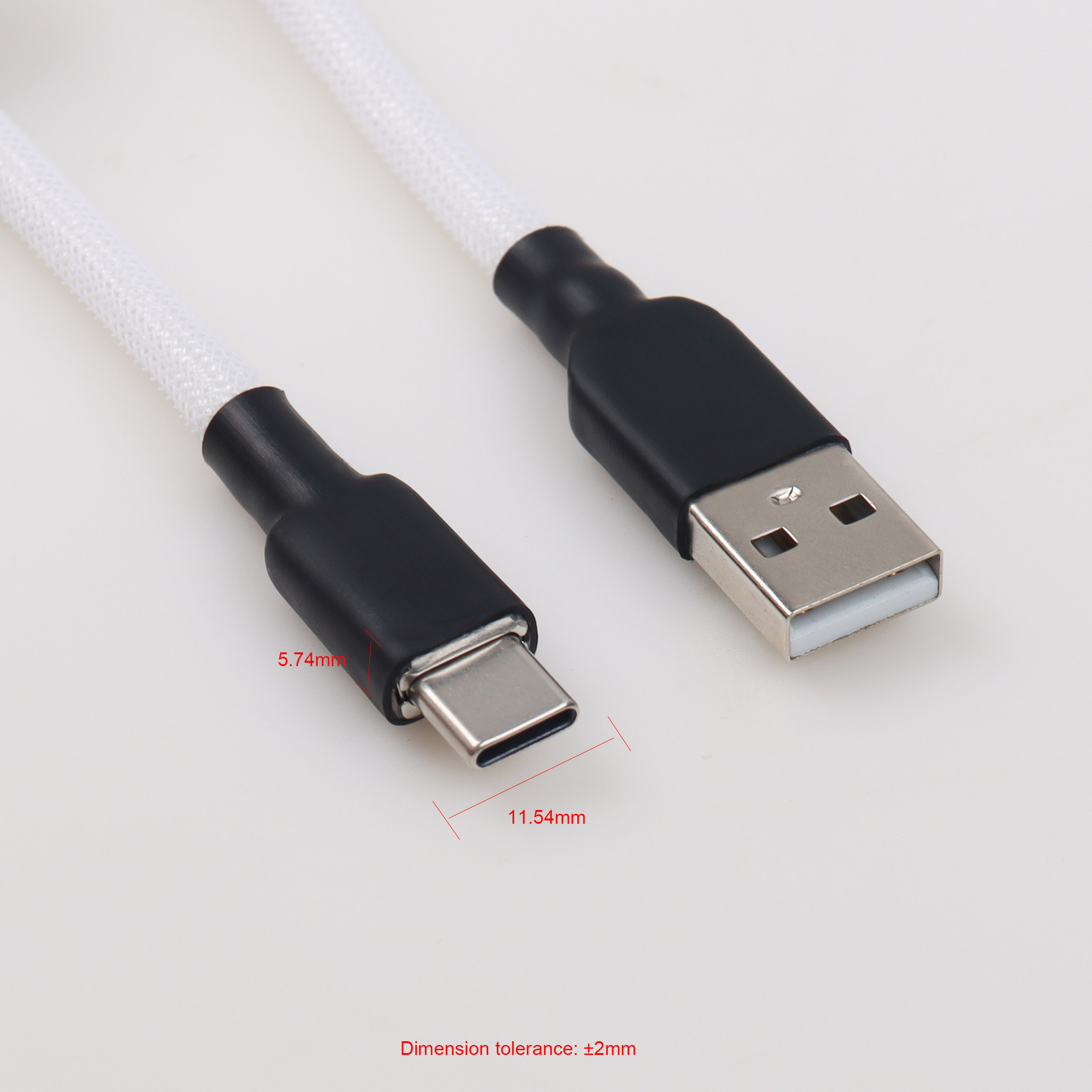 Кабель Type-C - USB для клавиа – обзор и цена Type C Detachable Cable Coiled Keyboard
