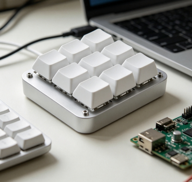 Пользовательская механическая  – обзор и цена Custom Number Pad Macro Keypad Programmable