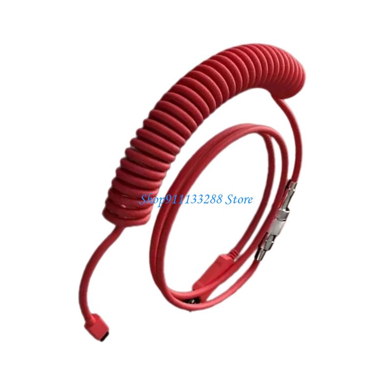 G88D спиральный USB тип C меха – обзор и цена Type C Detachable Cable Coiled Keyboard
